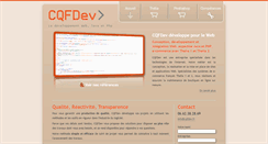 Desktop Screenshot of cqfdev.fr